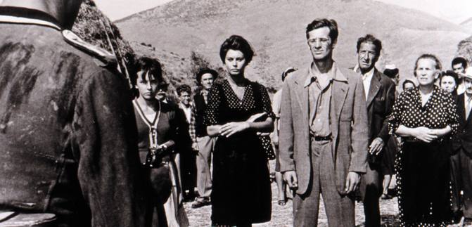 Sophia Loren et JP Belmondo dans le film